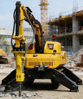 Customizable Remote Control Demolition Robot For Concrete Breaking And Disaster Rescue at construction site