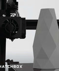 Cool Gray 1.75mm PLA 3D Printer Filament, 1 Kg Spool, Precision 0.03 Millimeters printing geometric vase on 3D printer