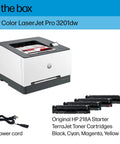 Color Laser Printer For Small Offices, Wireless Duplex Office Printer With Fast Color Printing Up To 26 Ppm, TerraJet Toner
