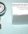 Oil burner fuel pressure gauge 0-200 PSI for testing