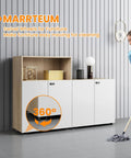 4 Pack Ball Bearing Swivel Casters installed on white furniture in modern room, 360 Degree Rotation Universal Caster Wheels, 200 Pound Capacity Stick On Mini Wheels For Trash Cans, Storage Boxes, And Small Furniture, White.
