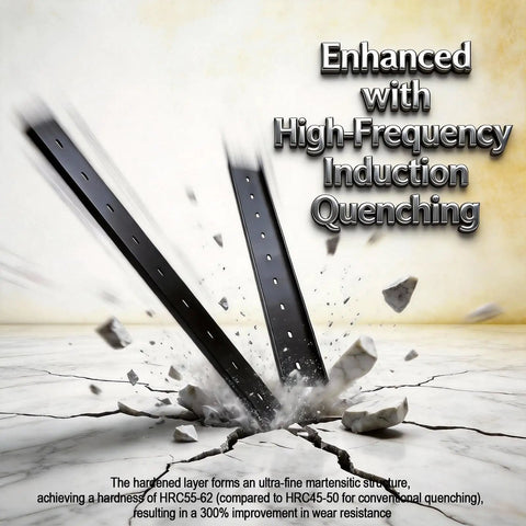 Badass Heavy Duty C Channel Steel Braces For Live Edge Tabletop Slabs Hidden Metal Support Brackets With Flexible Six Hole Mount Top Shelf Black Powder Coated Woodworking Bracing 40 Inch Pack Of Three, showcasing durability and wear resistance.