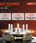 Front Steering Knuckle And Wheel Bearing Hub Assembly Left Driver Side For 2007 2009 Toyota Camry 2.4L L4 Ready To Roll Direct Fit Premium Replacement With OE Reference LK041 And 686259 Anti Rust Protection.