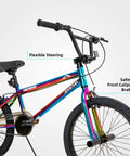 Gemsbok 20 Inch Kids BMX Bike for Boys and Girls Ages 7 to 12, Freestyle Starter Ride with flexible steering and caliper brake.