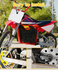 25H Drive Chain 132 Link For Razor MX650 MX500 SX500 RSF650 SX650 XRF500 Dirt Rocket off-road mini moto with breaker tool displayed