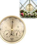 Three In One All Season Weather Station With Thermometer Barometer Hygrometer Indoor Outdoor Temperature Humidity And Pressure Monitor