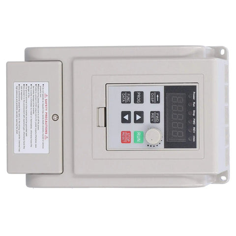 Front view of Variable Frequency Drive Inverter For Industrial Motors Single To Three Phase 110V Input 220V Output 1.5kW