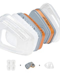 F-500 Pro Grade Organic Gas Cartridge With Carbon Filters For Reusable Respirator Gas Mask Compatible With G-500 M-500 And G-750
