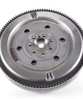 Built Tough Dual Mass Clutch Flywheel Straight Bolt On Upgrade For 2005 To 2008 Hyundai Sonata Kia Optima 2.4L L4 Engine top view of steel flywheel.
