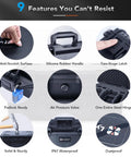 Nine features of Waterproof Hard Case For DJI Mini 4 Pro Mini 3 Pro And RC Transmitters RC 2 RC N2 N1 with foam padding.
