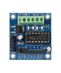 Arduino Friendly Mini Stepper Motor Shield With L293D Driver, compact expansion board for DIY robotics and microcontroller projects