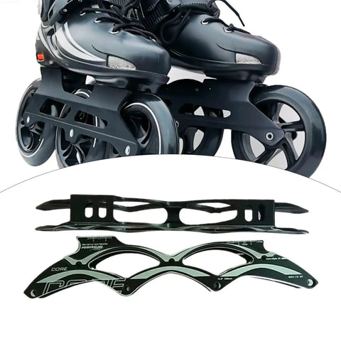 Beefy Inline Skate Frame Replacement 2 Pack Alloy Frames For 4x90 Wheel Setup Upgrade Your Ride Rollerblade Parts Durable