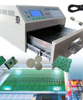 Infrared Soldering Oven With Hot Air Circulation 800W 1500W 2300W 2500W Pro Grade SMD BGA Rework Station For PCB Boards