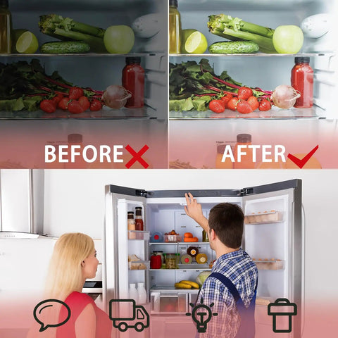 Easy Install Refrigerator Led Light Bulb Replacement For Whirlpool Models W11549780 W11520324 W11251749 brightness comparison