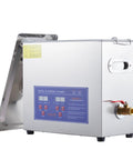 6.5 Liter Commercial Ultrasonic Cleaner With 40khz Kick And Built In Heater Hella Effective At Jewelry Watches Lab Parts Stainless Steel Tank Digital Timer Controls.