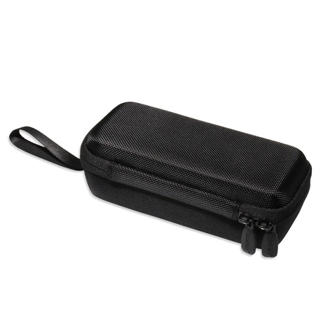 Thermal Imager Case For FLIR One Edge Pro And FLIR One Edge Wireless Cameras, black travel case with zipper and handle, side view