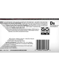 Prime Pick D Cell Batteries 8 Pack Premium Alkaline Power label featuring precautions and product details for high drain gadgets.