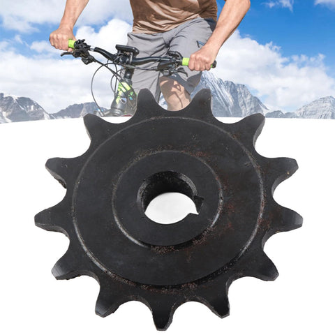 Single Speed Bike Freewheel With 13 Tooth Pinion Gear For Half Inch By One Eighth Inch Bike Chains Dope Carbon Steel Sprocket close-up