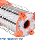 High Output 250W LED Temporary Work Light With 37500 Lumens 5000K Daylight White 360 Degree Beam IP64 Durable Construction