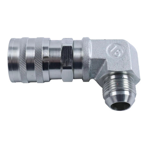 High Output Male And Female Hydraulic Coupler Kit For Bobcat Skid Steers Built Rock Solid Zero Bull Leak Flat Face Design Quick Swap Fitment For 653 753 763 853 S130 S150 S175 S185 T140 T180 Smooth Shift Guaranteed