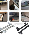 Heavy Duty Ball Bearing Drawer Slides Side Mount Cabinets Tables Built Tough As Nails Rust Resistant Steel Silent Smooth Glide Anti Collision Max Load Capacity Durability Workshop Store DIY Projects Without Glitches Or Annoyances, side mount steel drawer slides