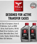All-Wheel-Drive Transfer Case Fluid, Full Synthetic, Lifetime Fill, All-Season Performance, Cold-Weather Ready to -60 F bottles
