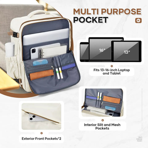 Go-To Travel Backpack for Women & Men