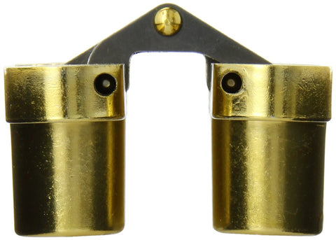 Invisible Door Hinge Model 216 For Doors One And Three Eighths To One And Three Quarters Inches Thick, 20 Minute Fire Rated, Zinc Satin Brass