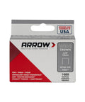Heavy Duty Broad Crown Staples For Staple Guns Solid As A Rock For Upholstery Roofing And Crafting 3 8 Inch Leg Length 1 2 Inch Crown Width 1000 Count Pack packaging showing wide crown staples.