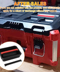 Detachable Handle Packout Storage Tray For 22 Inch Tool Box With Dual Handles Heavy Duty Organizer Insert Fits 48 22 8425 And 48 22 8426 displayed with tool box