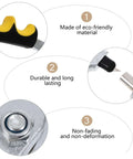 Close-up features of Handheld Hole Punch Pliers Stainless Steel Belt Puncher Tool showing eco-friendly material and durability.