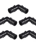 Half Inch PEX A Expansion 90 Degree Elbow Coupling For Plumbing Pack Of 5 Easy Install Plastic Fittings PEX Expansion Connector