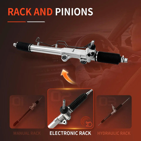 Electronic Power Steering Rack And Pinion Assembly For Nissan Rogue 2008 2009 2010 2011 2012 2013 close-up