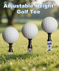 Hilarious Lucky Eight Golf Tees Set For Bachelor Parties And Golf Lovers, Recyclable Beer Bottle Tees displayed on grass