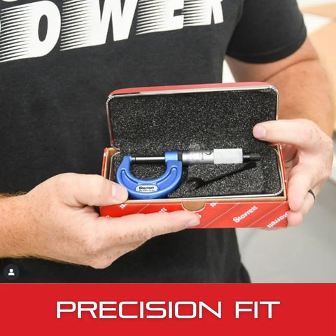 Person holding Deluxe Padded Case for Measuring Tools Protective Storage for Combination Squares Bevels And Protractors.