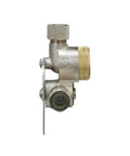 Side view of Lead Free Mixing Valve With Integral Filter For Sensor Faucets AquaSense Compatible P6900 MV XL Pro Grade Brass Body