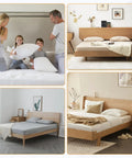 Heavy Duty Queen Bed Headboard Mounting Brackets Two Piece Steel Conversion Kit With Secure Fastening Rock Solid Construction Fits Like A Champ For Quick Upgrades in stylish bedroom settings.