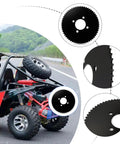 Illustration of 60 Tooth Rear Sprocket for Go Karts and Mini Bikes with 35 Chain Size Fits 79cc 212cc and 420cc Go Carts