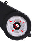 Close-up of Turbocharged Two Pack Kids Ride On Car Gearbox 550 12V Motor 12000RPM High Speed Drive Engine component.