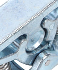 Close-up of Two Pack Heavy Duty Zinc Alloy Double Roller Door Latch With Strong Springs, showing metal construction and spring detail