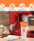 Food Grade Lubricant for Kitchen Gear and Home Appliances displayed with stand mixer, 1 oz PTFE grease tube