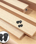 8 Pack Steel Dowel Centers For Woodworking Alignment Pins And Dowel Transfer Tools For Precise Cabinet Assembly on wooden boards