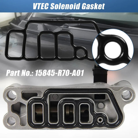 Honda VTEC Solenoid Valve Gasket For Acura Honda Models Oil Leak Prevention With Premium Rubber Core Triple Seal Technology