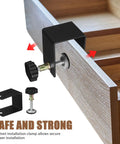Two Pack Adjustable Steel C Clamps For Drawer Fixing And Cabinet Install Heavy Duty Woodworking Clips on wooden drawer
