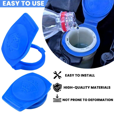 Porsche Cayenne Windshield Washer Fluid Reservoir Cap Replacement Beefy Plastic Wiper Fluid Bottle Cover OEM 3Q0955455