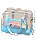 Dry Wet Separated Storage Bag for Gym and Beach Gear with separate compartments, travel-friendly, dimensions 41.5x19x28 cm