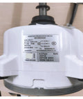 Air Conditioner External Motor Replacement ZKSN-100-8-4 DC Brushless 100W Electric Fan Motor close-up label view.