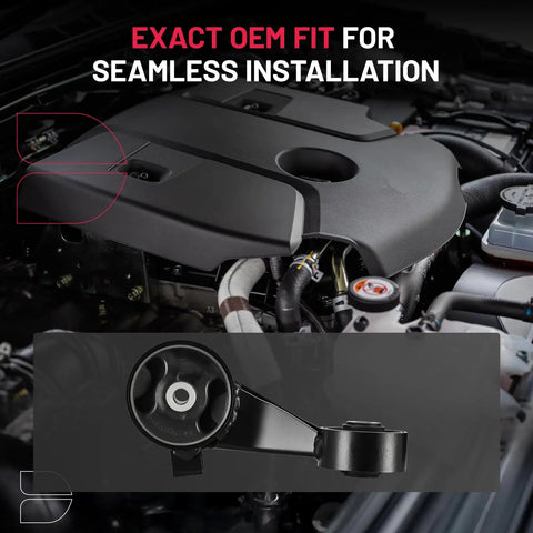 Tight Fit Hella Durable Engine Motor And Transmission Mount Upgrade Front Right Torque Strut for Lexus ES330 ES300 Toyota Camry Solara 2002 to 2008 installed on engine.