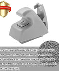 Sun Visor Clip Replacement Set For Cars Anti Vibration Retainer Clips OEM 95994975 95994976 Gray ABS Material