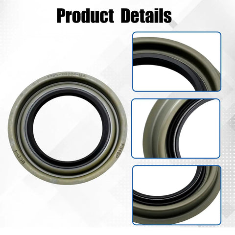 Transfer Case Output Shaft Seal Replacement Kit For Ford Edge 2007 To 2018 Explorer 2012 To 2019 Flex 2009 To 2019 Taurus 2008 To 2019 And Lincoln Continental 2017 To 2020 Beefy Heavy Duty Easy Install, close-up ring seal